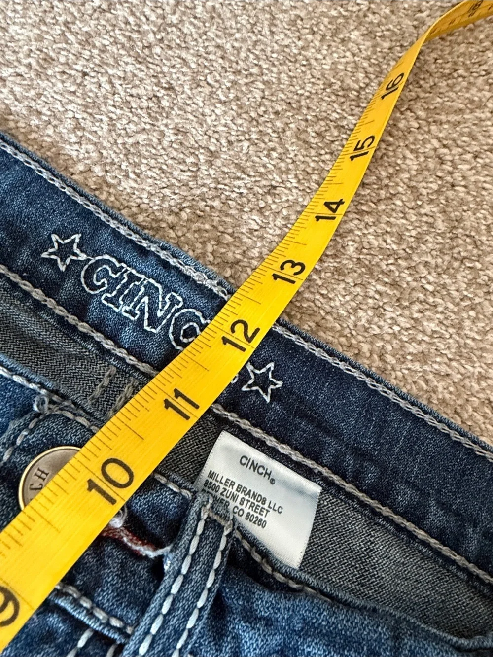 Cinch relaxed straight